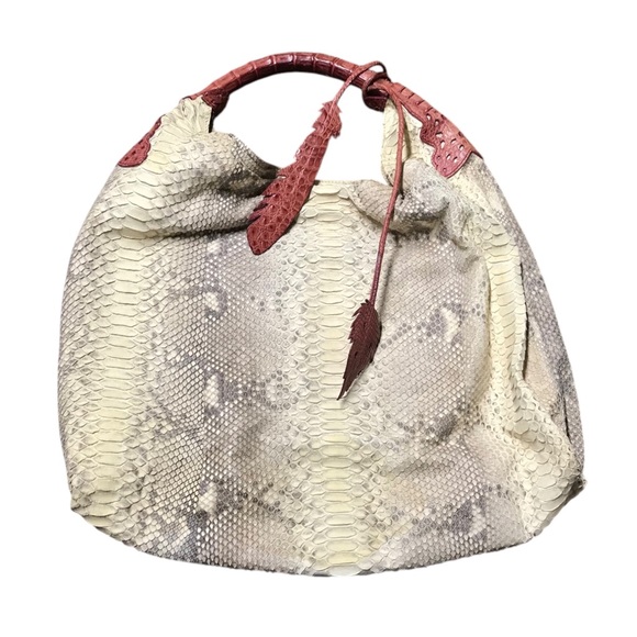 Gótica Imitation Snake Skin Shoulder Bag Handbag - Picture 1 of 6